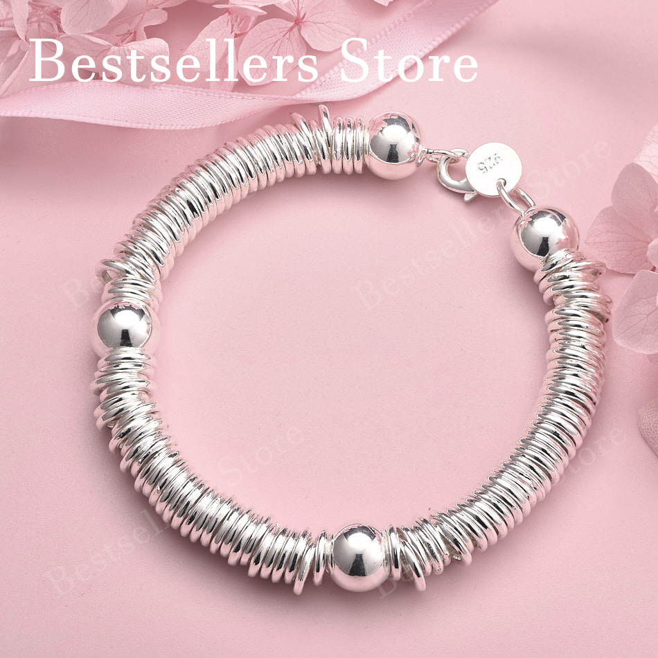 Men Accessories Ring And Bracelet - Gelang multi cincin perak murni 925