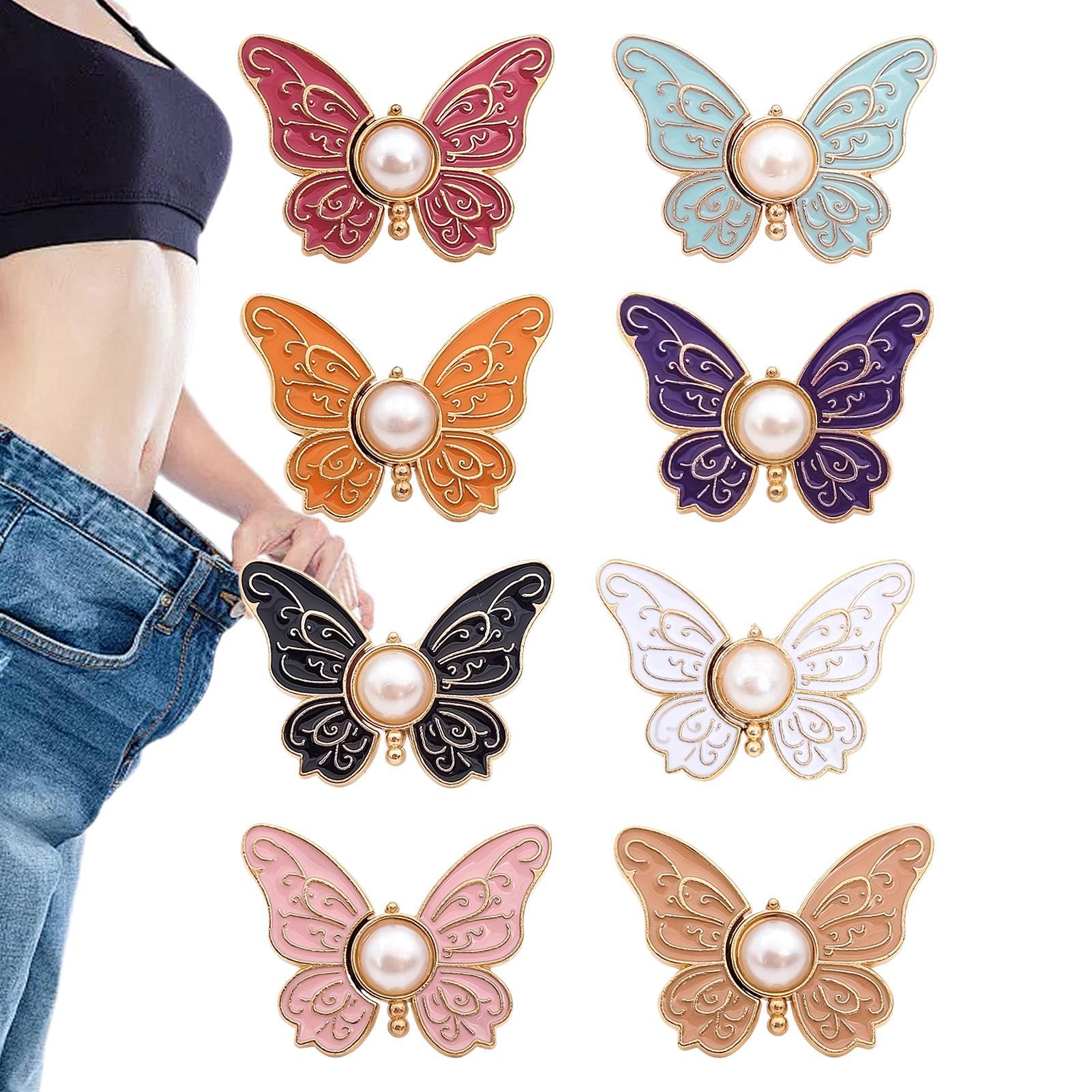 Men'S Accessories For Jeans - Kancing Celana Jeans Butterfly 8 Buah