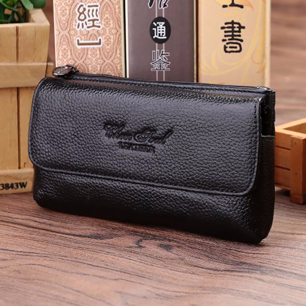 Men Accessories Pack - Tas Pinggang pria, tas pinggul, kulit
