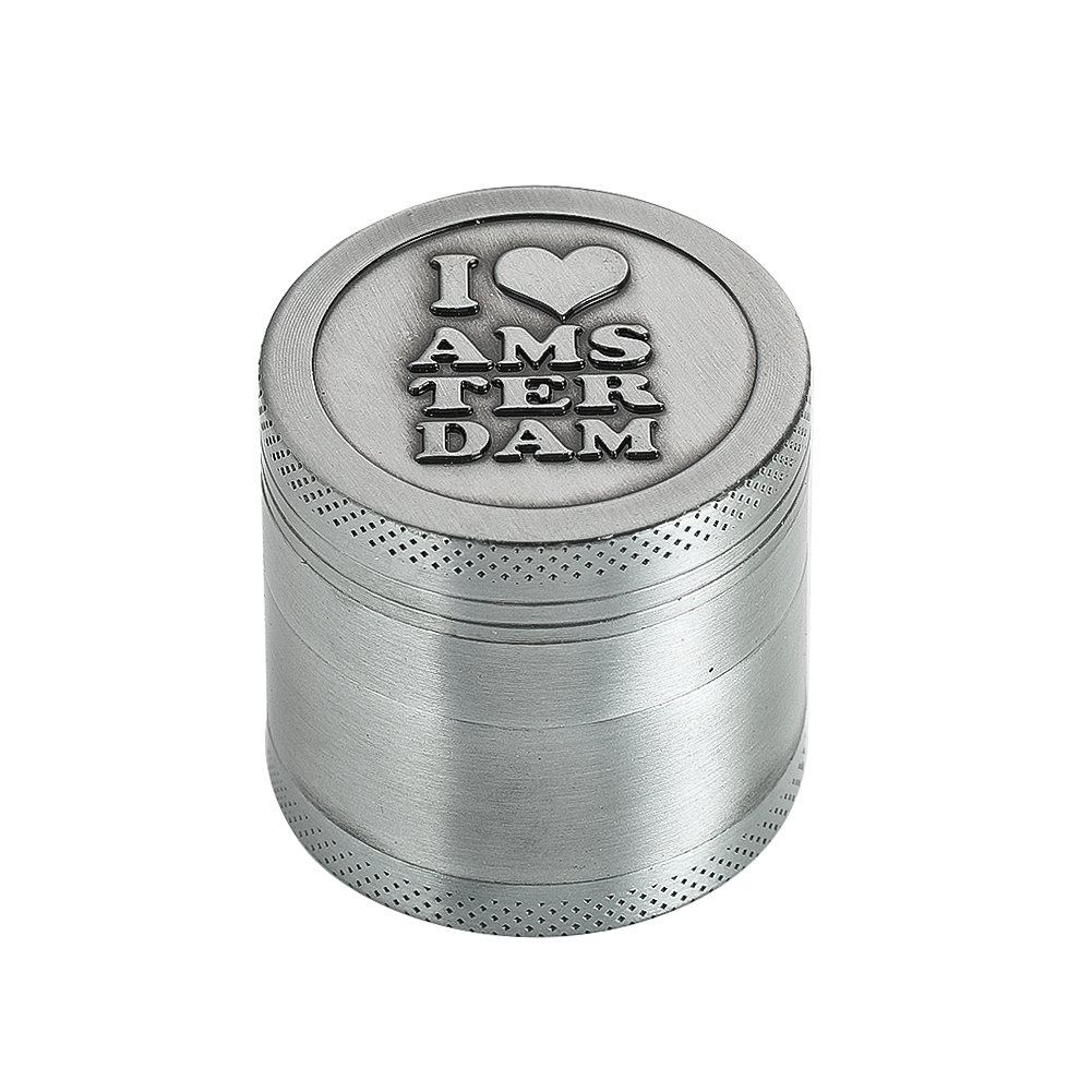 Men Accessories Gadgets - 4 lapisan penggiling ramuan logam Amsterdam