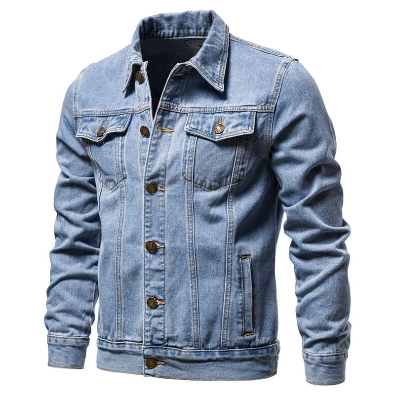 Men'S Accessories For Jeans - Jaket Denim Pria Musim Gugur 2025