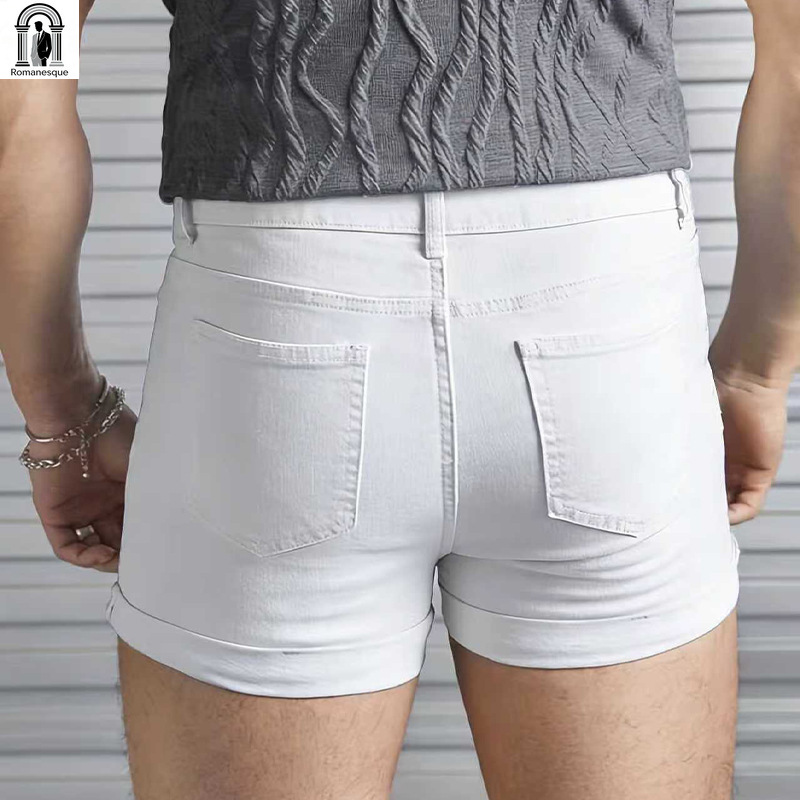Celana Pendek Denim Putih Slim - Men'S Accessories For Jeans ulasan dan harga
