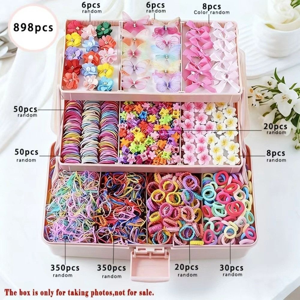 Set Aksesori Rambut Elastis Ba - Tie Clip Set ulasan dan harga