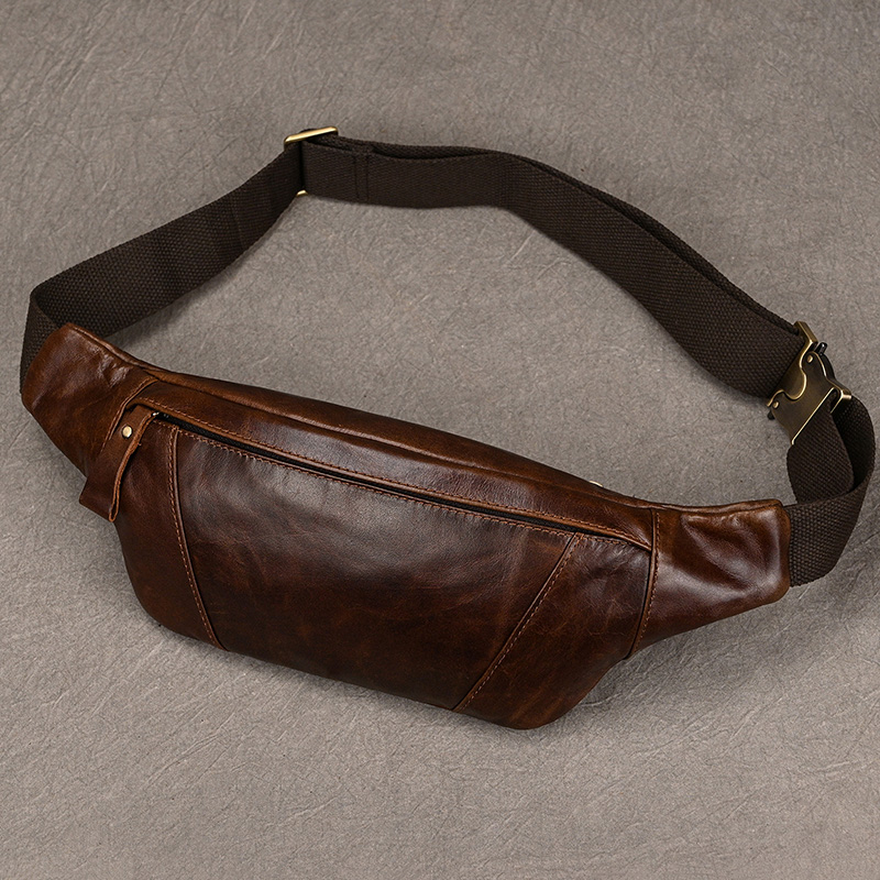 Tas selempang dada kulit pria, - Men Accessories Pack ulasan dan harga