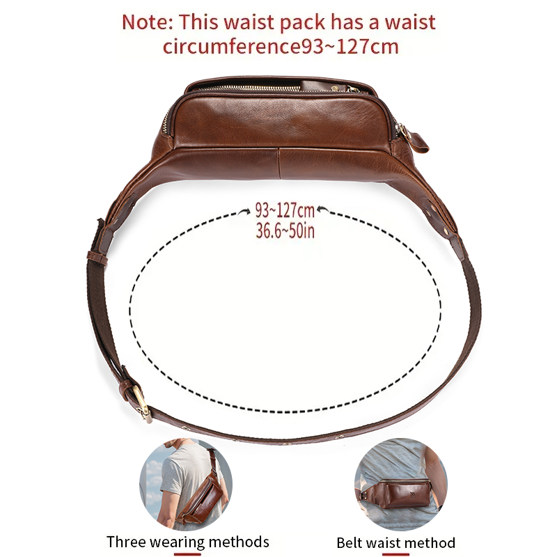 Tas Pinggang Kulit Sapi BULLCA - Men Accessories Pack ulasan dan harga