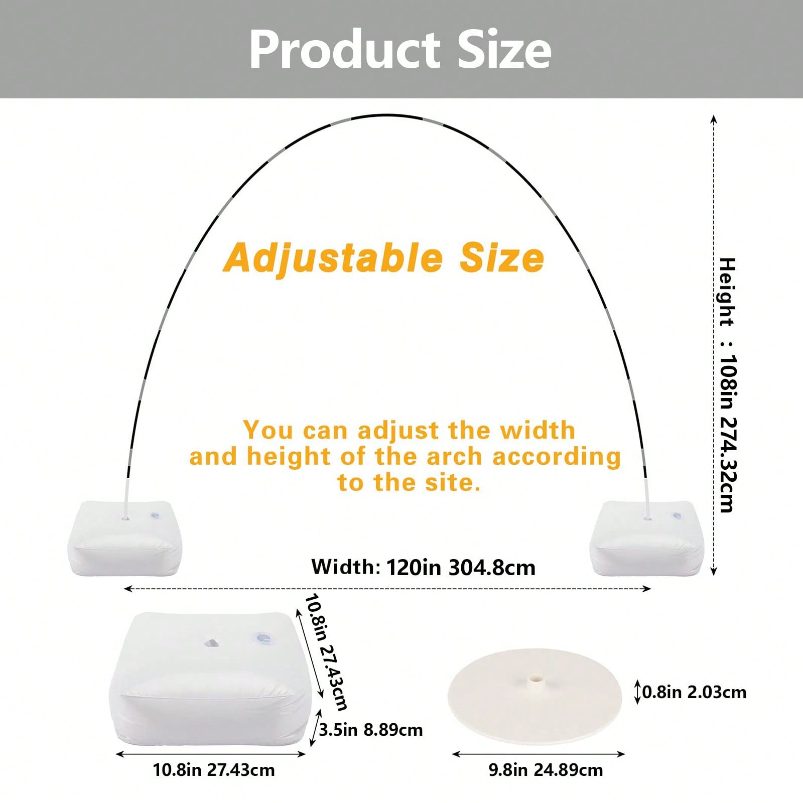 1 Set Kit Stand Lengkung Balon - Tie Clip Set ulasan dan harga