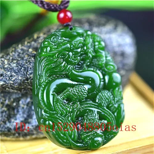 Alam Hijau Cina Naga Giok Lion - Men'S Accessories ulasan dan harga