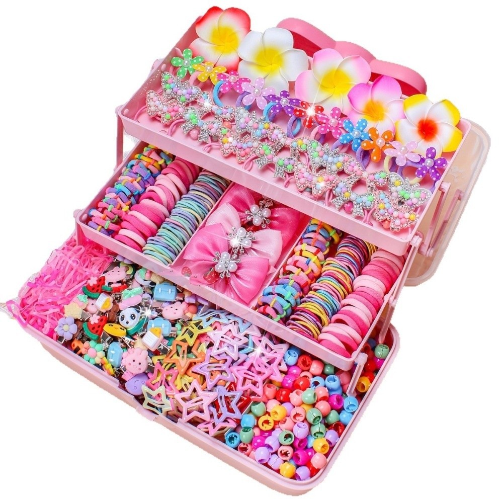 Set Aksesoris Rambut Elastis T - Tie Clip Set ulasan dan harga