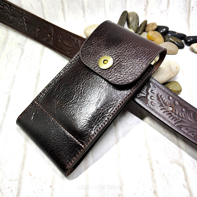 Tas Pinggang ponsel kulit asli - Men Accessories Pack ulasan dan harga