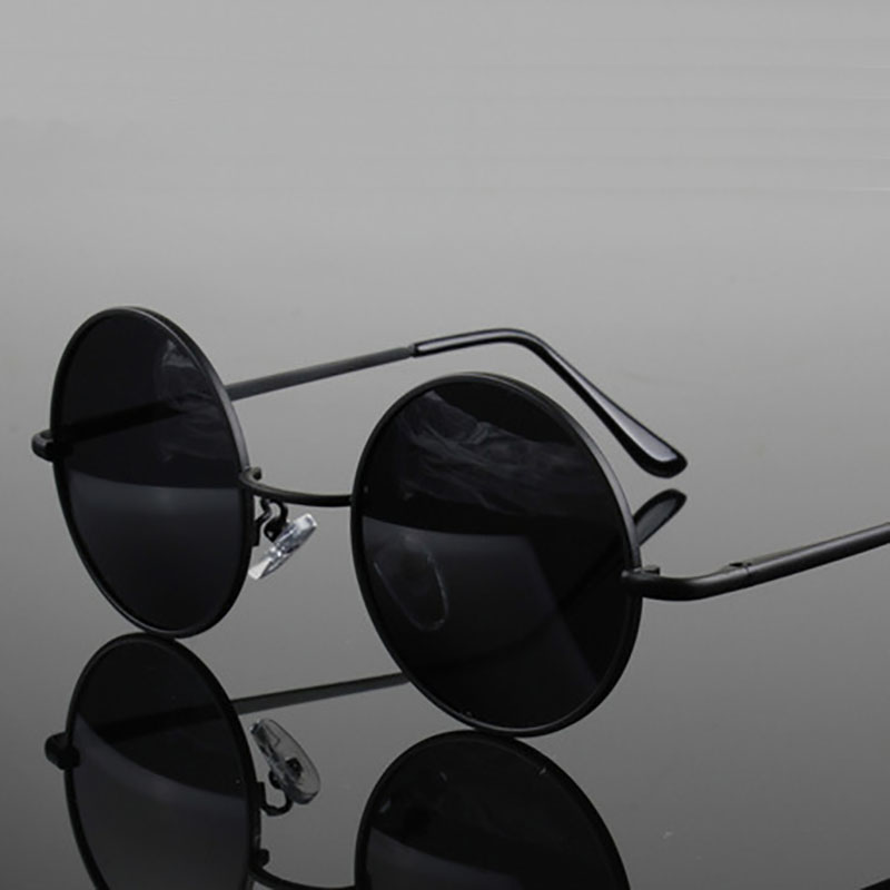 Kacamata Hitam Bulat Retro Vin - Sunglasses Polarized Men ulasan dan harga