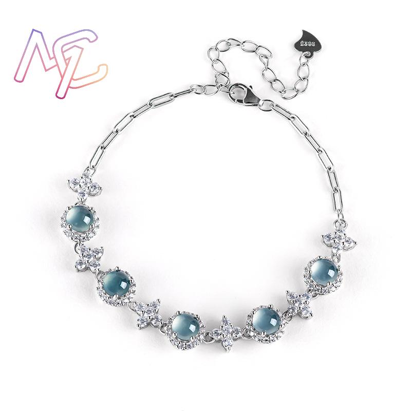Gelang Giok Biru Myanmar Batu  - Men'S Accessories ulasan dan harga
