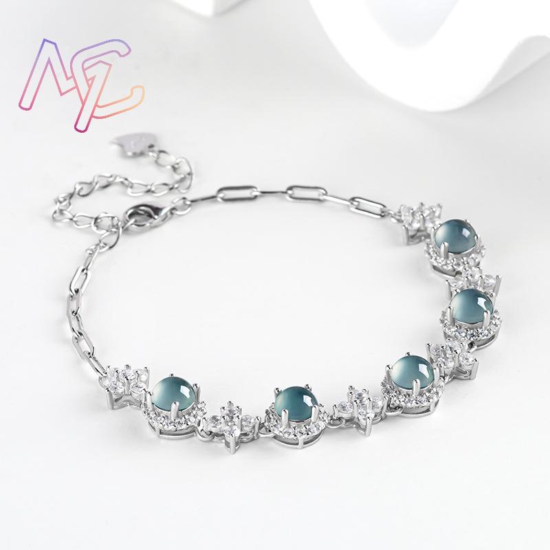 Gelang Giok Biru Myanmar Batu  - Men'S Accessories ulasan dan harga