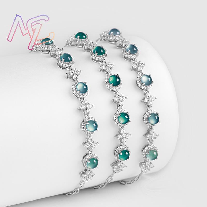 Gelang Giok Biru Myanmar Batu  - Men'S Accessories ulasan dan harga