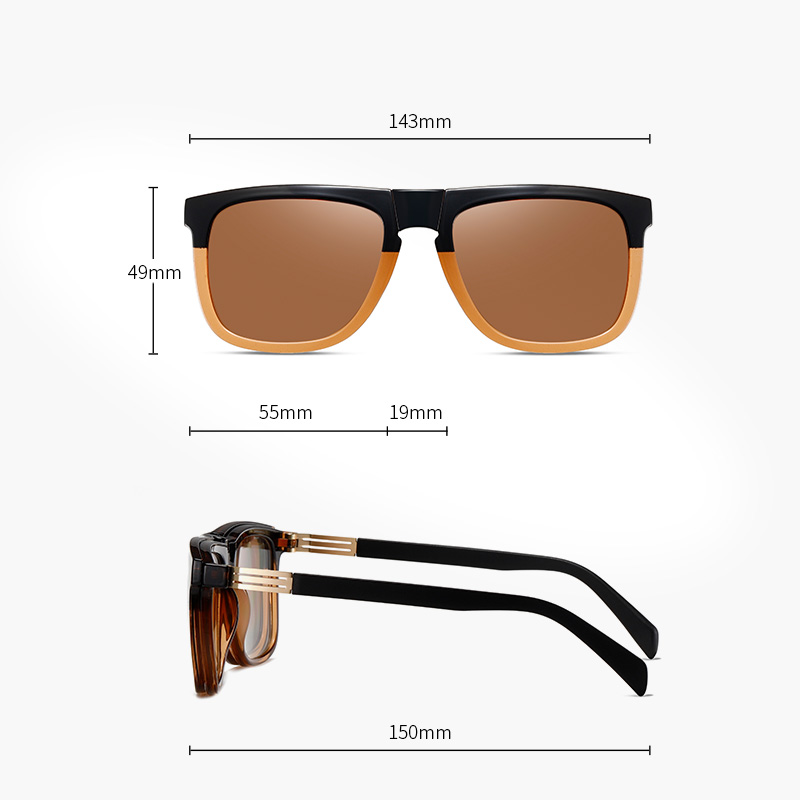 Kacamata Matahari Clip On Kaca - Sunglasses Polarized Men ulasan dan harga