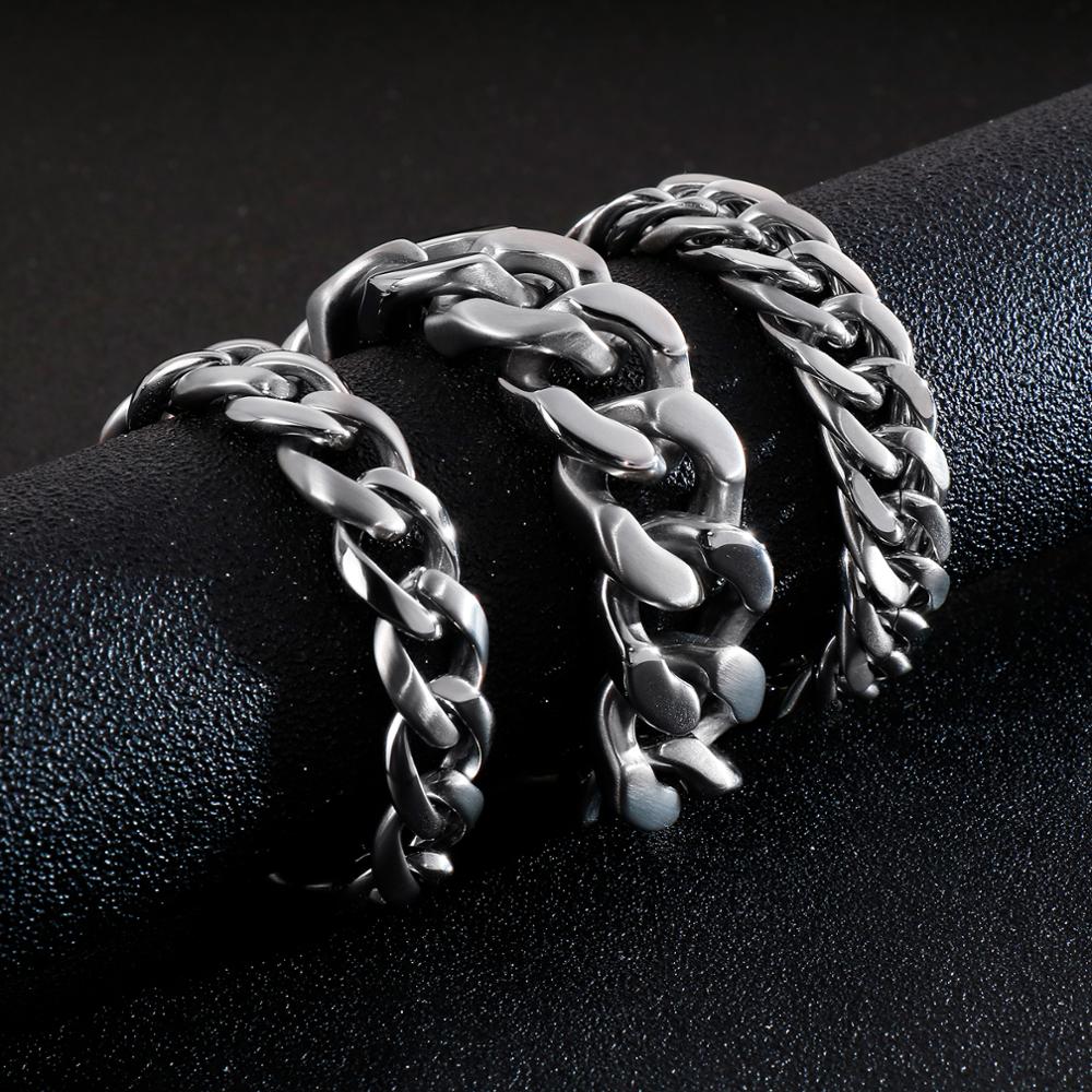 KALEN Gelang Rantai Stainless  - Men Accessories Ring And Bracelet ulasan dan harga