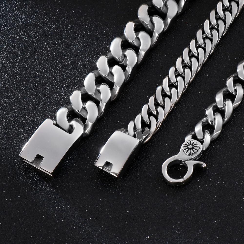 KALEN Gelang Rantai Stainless  - Men Accessories Ring And Bracelet ulasan dan harga