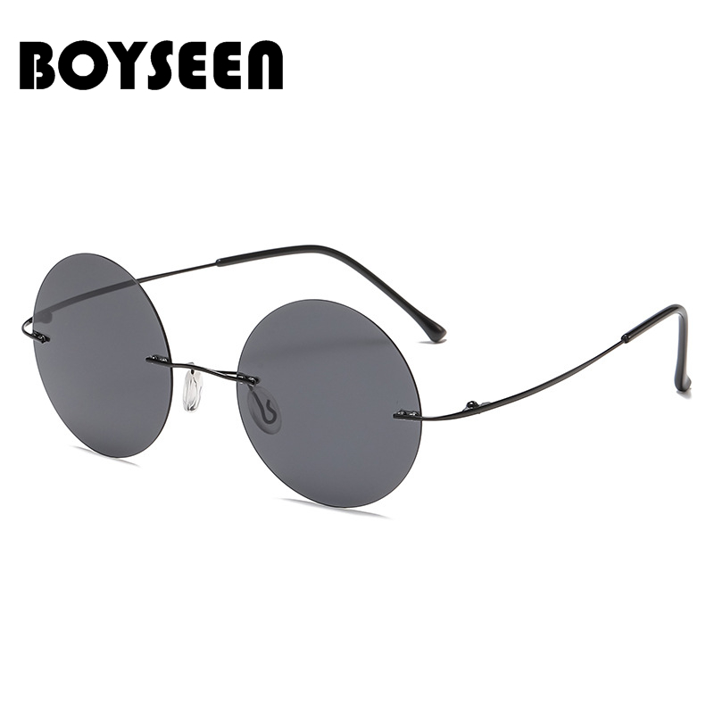 BOYSEEN Kacamata hitam tanpa b - Sunglasses Polarized Men ulasan dan harga