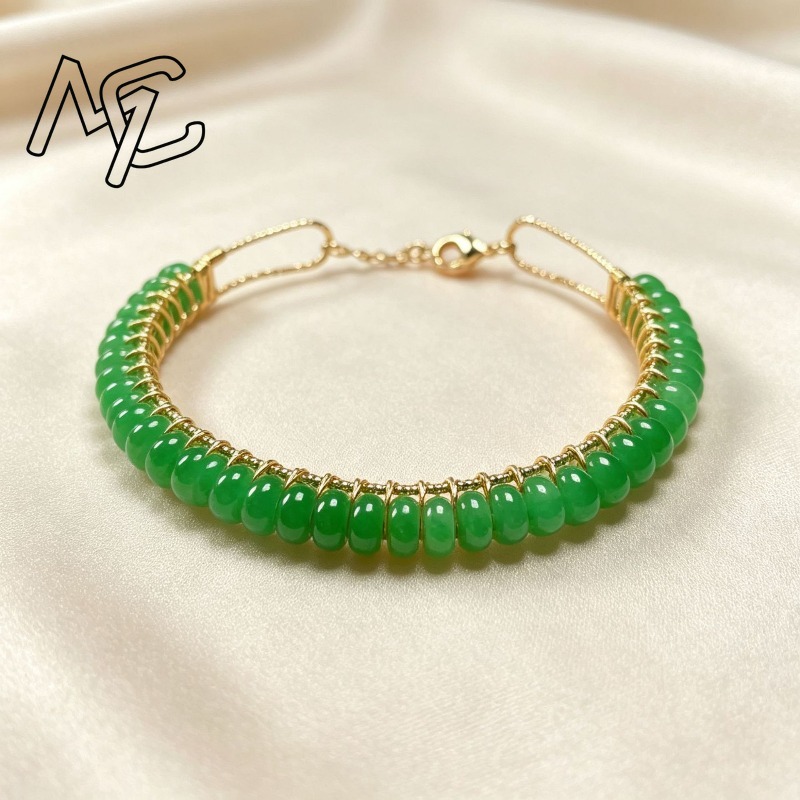 Gelang Manik-Manik Batu Giok B - Men'S Accessories ulasan dan harga