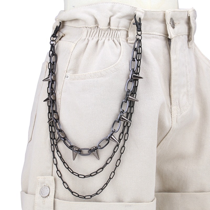 Rantai Pinggang Celana Hip Hop - Men'S Accessories For Jeans ulasan dan harga