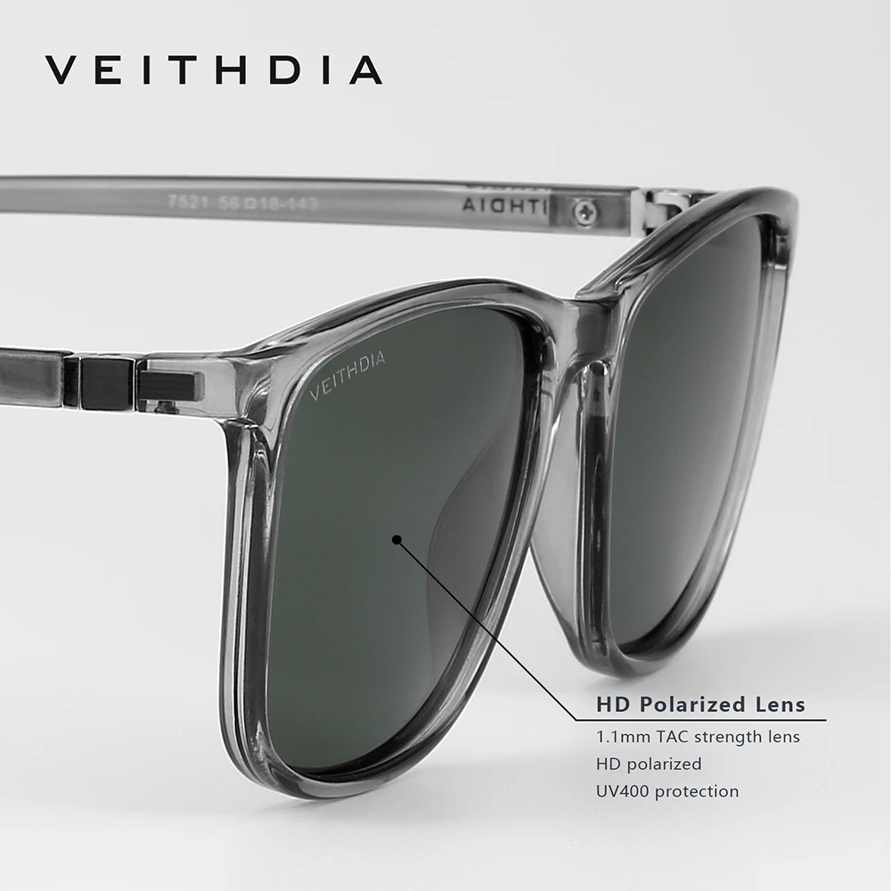 Kacamata Hitam Modis Persegi M - Sunglasses Polarized Men ulasan dan harga