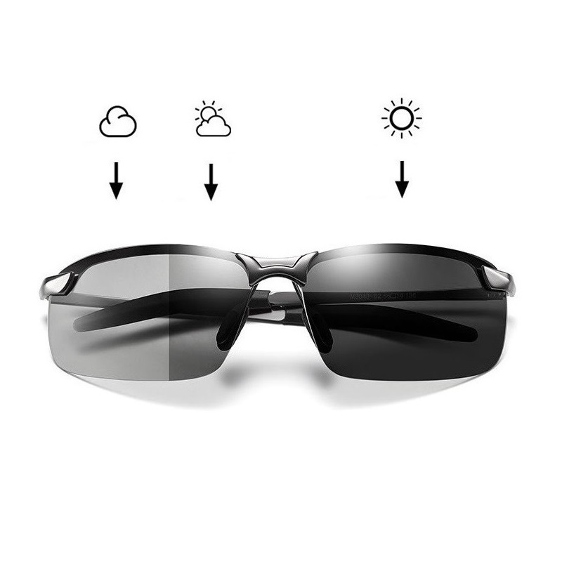 Kacamata Hitam Fotochromic Kla - Sunglasses Polarized Men ulasan dan harga