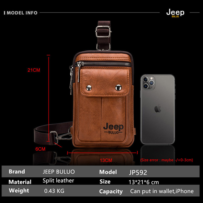 JEEP BULUO tas selempang pria, - Men Accessories Pack ulasan dan harga