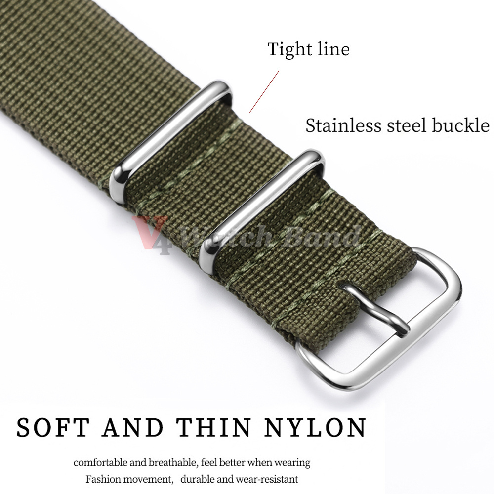 Tali Jam Tangan Nylon 18mm 20m - Men Accessories Ring And Bracelet ulasan dan harga