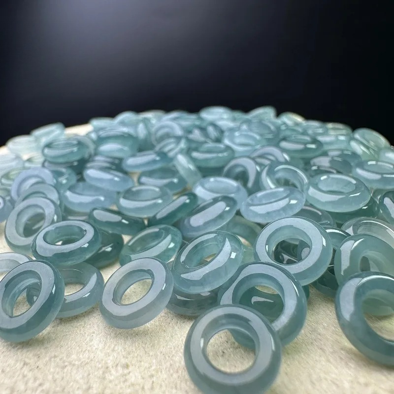 10 Buah Cincin Air Biru Giok H - Men Accessories Ring And Bracelet ulasan dan harga