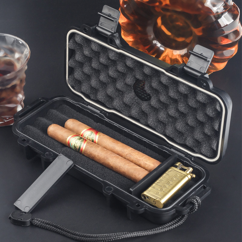 Humidor Cerutu Portabel dengan - Men Accessories Gadgets ulasan dan harga