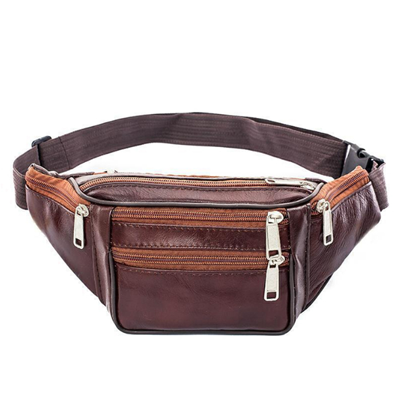 Tas Pinggang Kulit PU Pria, Ta - Men Accessories Pack ulasan dan harga