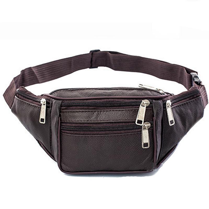 Tas Pinggang Kulit PU Pria, Ta - Men Accessories Pack ulasan dan harga