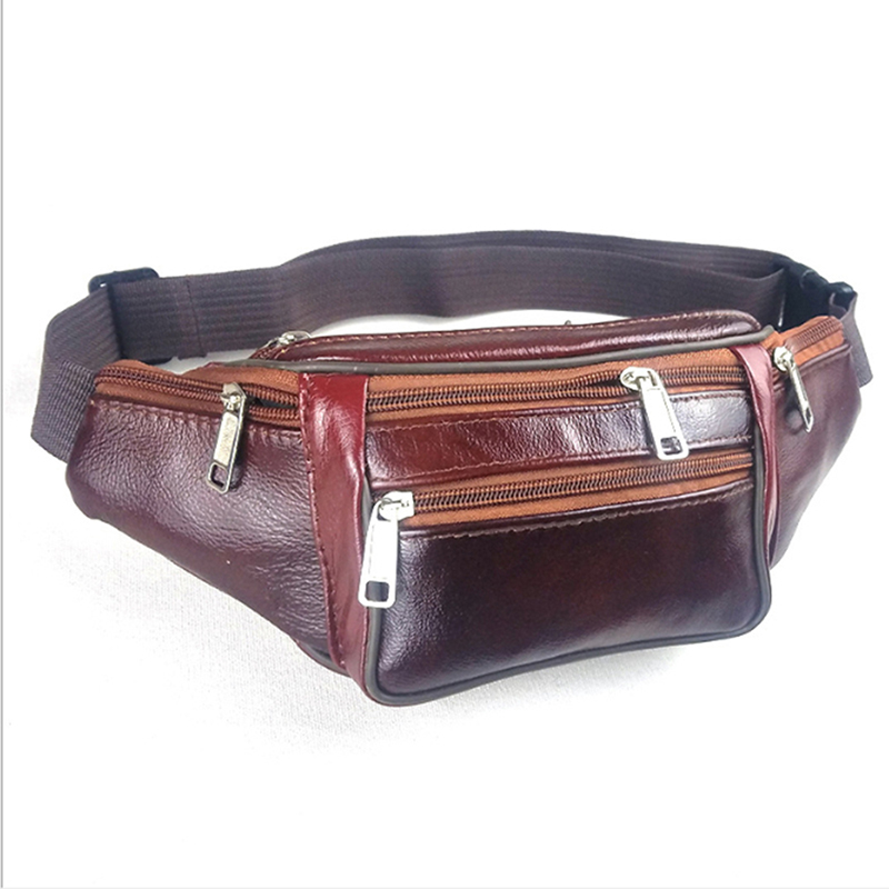 Tas Pinggang Kulit PU Pria, Ta - Men Accessories Pack ulasan dan harga