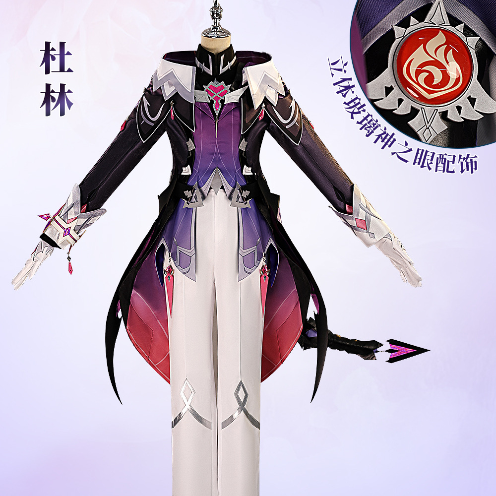 Kostum Cosplay Durin Genshin I - Men Accessories Pack ulasan dan harga